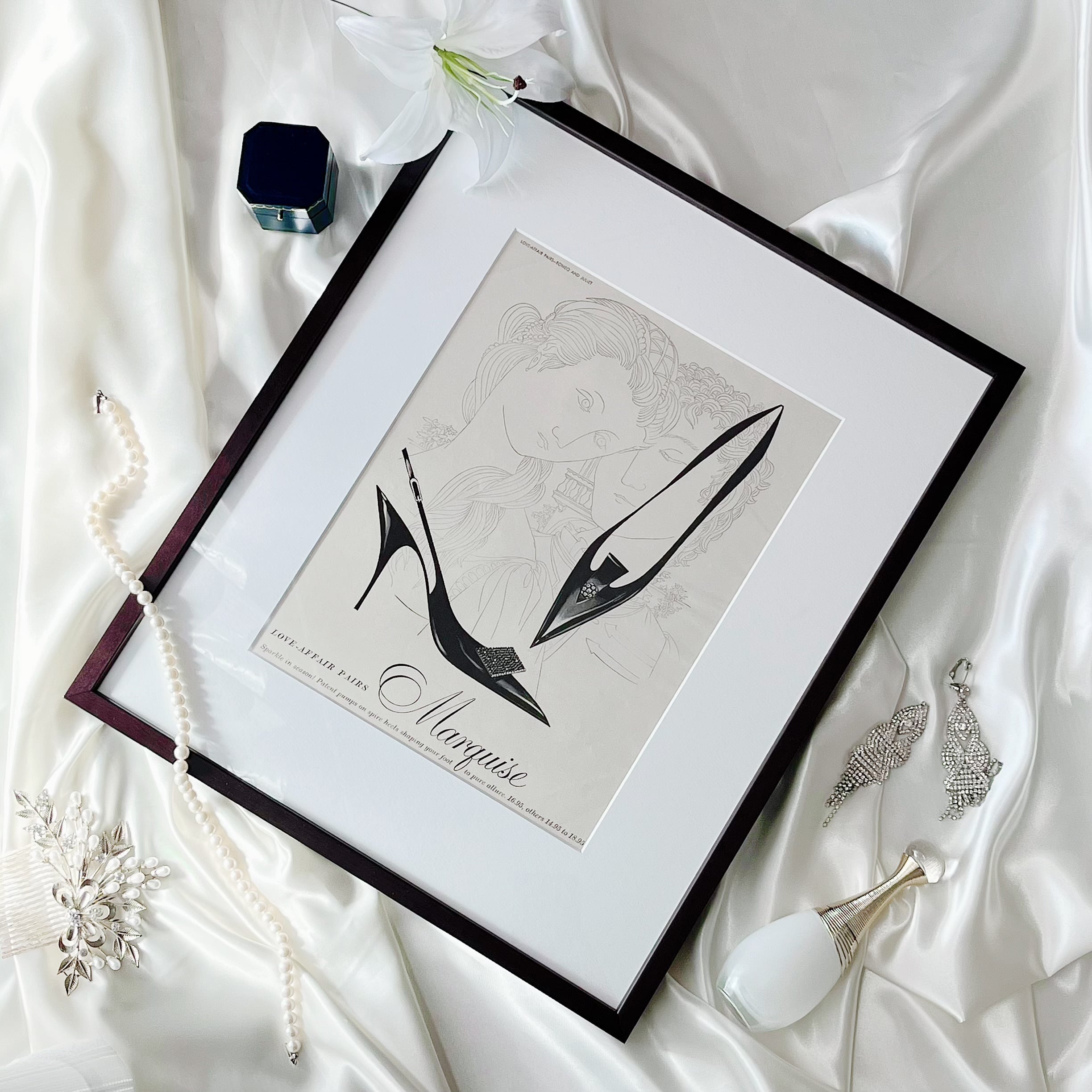 1959 広告＞ロミオとジュリエット ヒール パンプス アドバタイジング