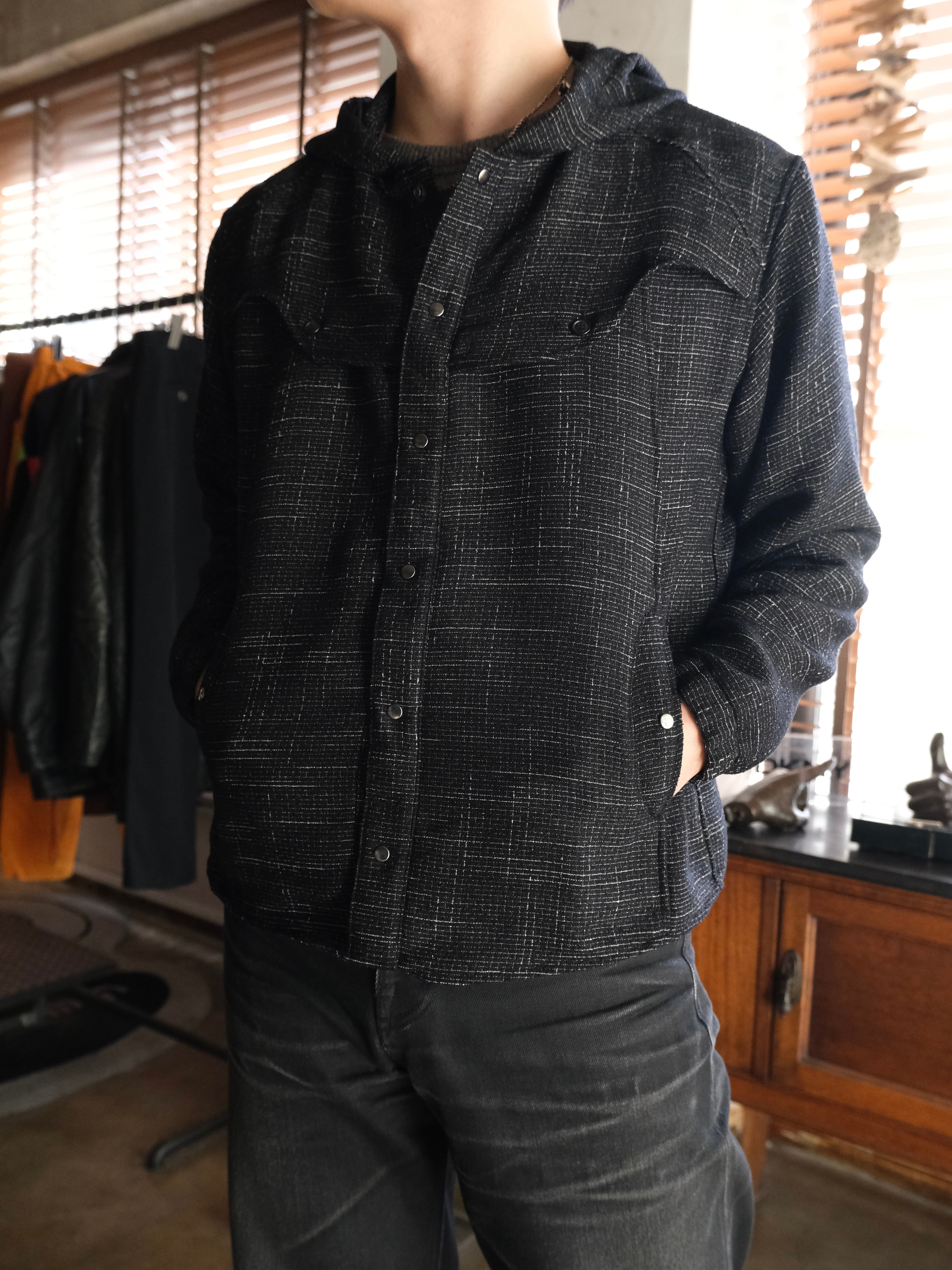 STEAF】 MARINE HOOD SHIRT | THE OUR