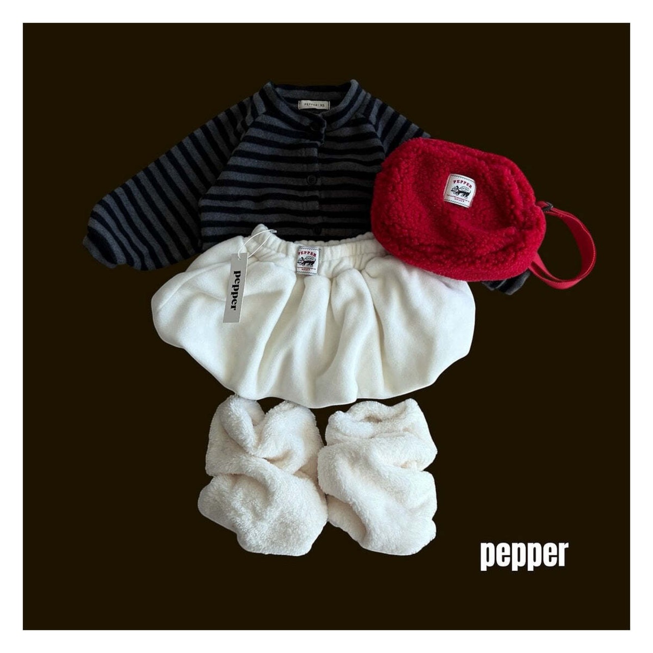 【取寄】PEPPER モチパンプキン｜冬服｜韓国子供服