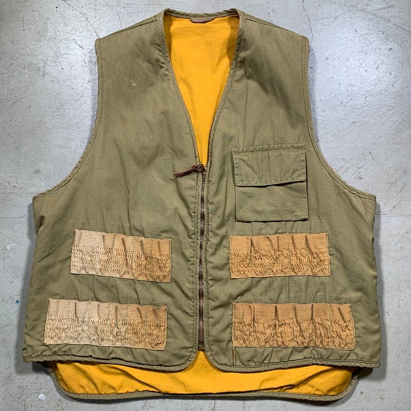 50年代 HINSON Body guard OUTDOOR GARMENT ハンティングベスト メンズXL ヴィンテージ /evb000844