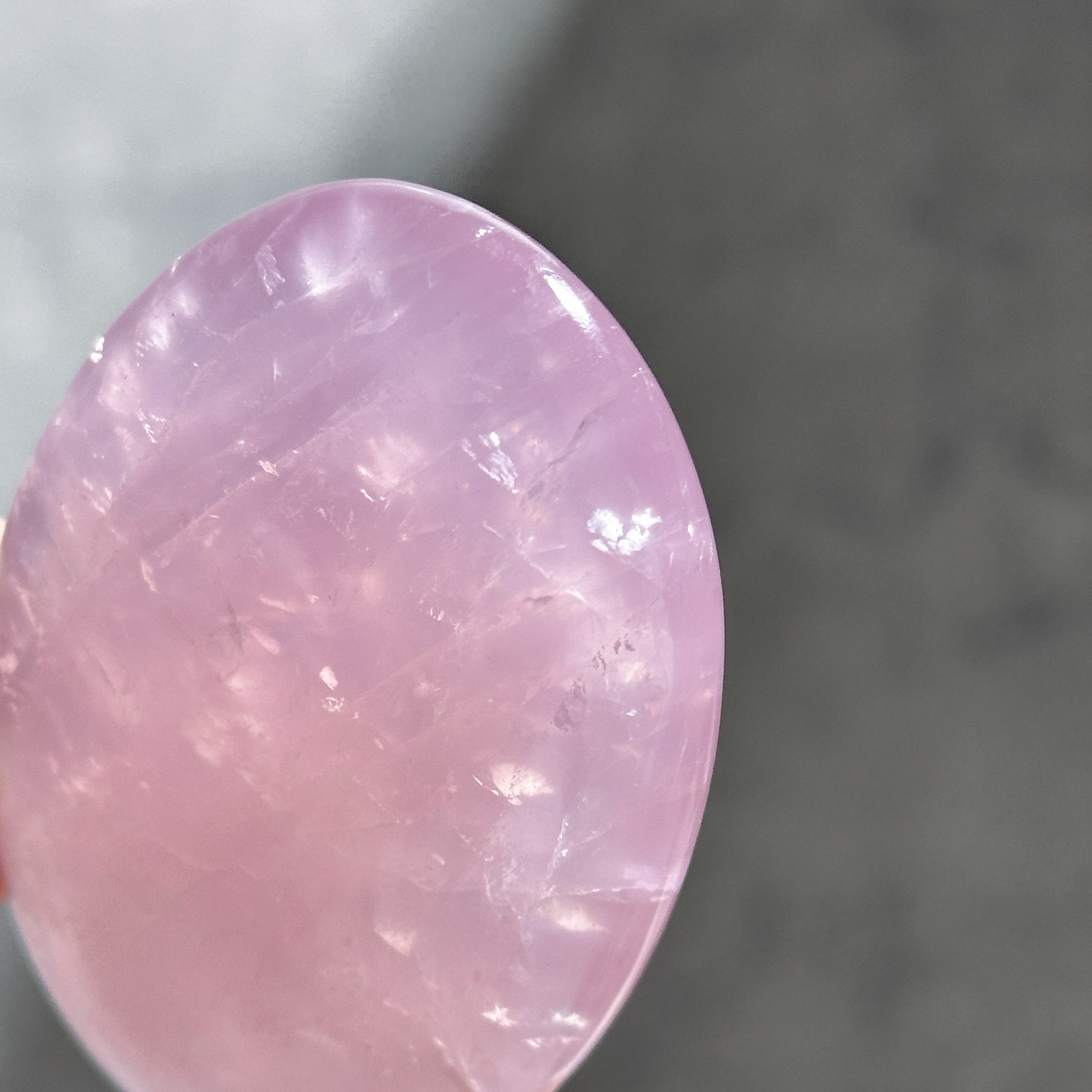 ローズクォーツ パームストーン12◇ Rose Quartz ◇ 天然石・鉱物