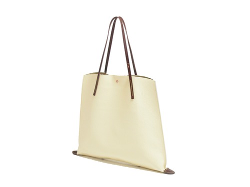 muku PAPIER 800　イエロー　シュリンクレザー　トートバッグ