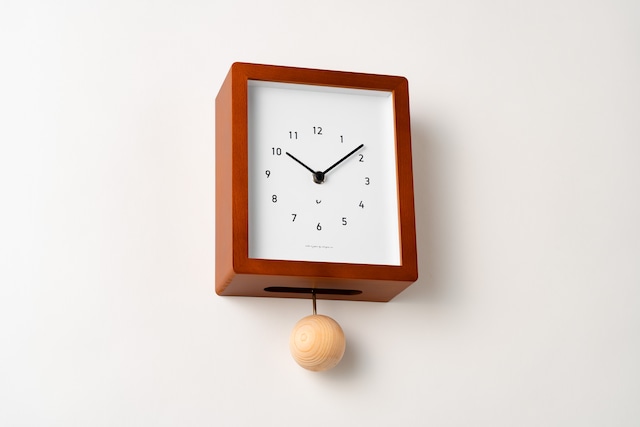 【2024新商品】Blanc CLOCK CAFE BROWN