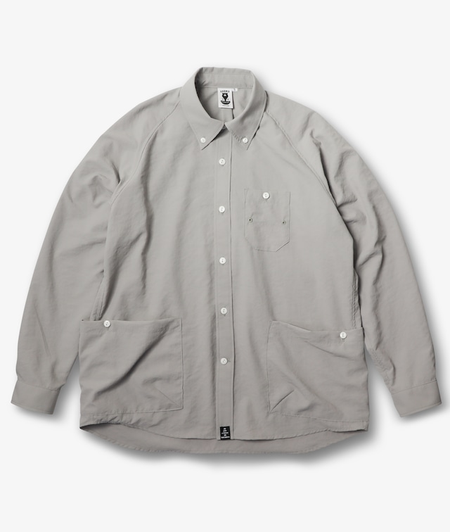 BEAR CLIMB SHIRT　LIGHT GRAY