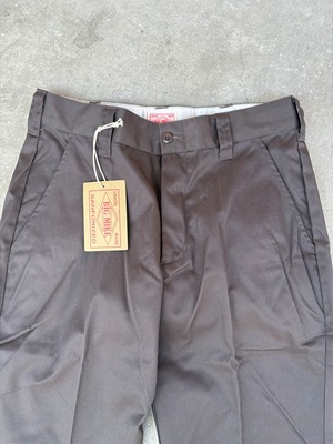BIG MIKE / No tack chino work pants / ワークパンツ / チノパンツ / CHARCOAL / 102337200