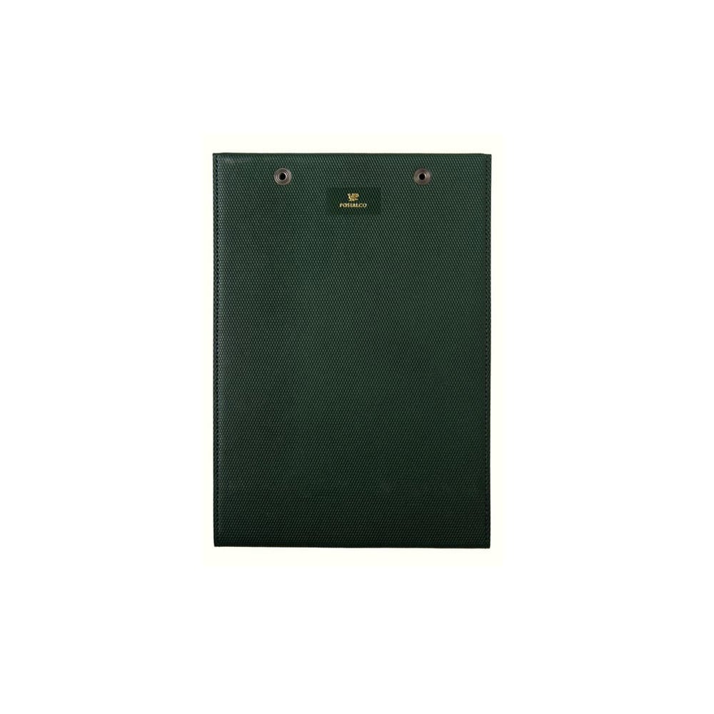 POSTALCO/ポスタルコ】オールレザースナップパッド A5 クロスグレインレザー (Emerald Green) 590Co.