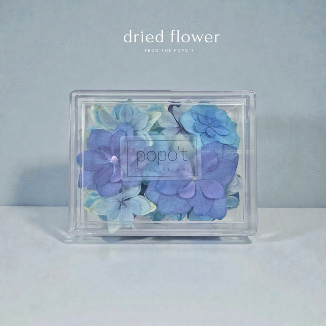 キャンドル向き 大きめ紫陽花ミックスBox