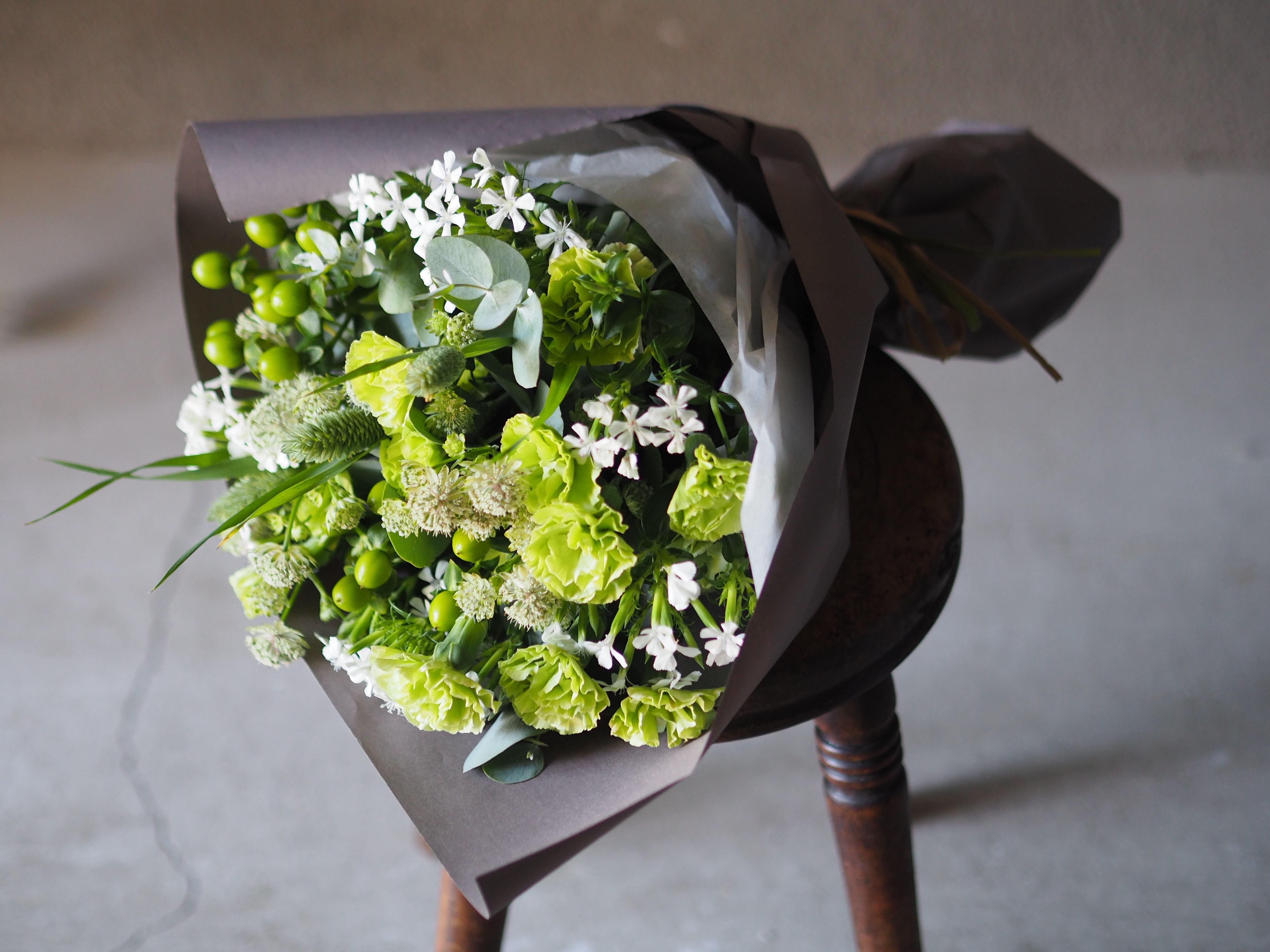 Fresh bouquet】季節の生花のお任せブーケ S ※1/1～1/5指定不可