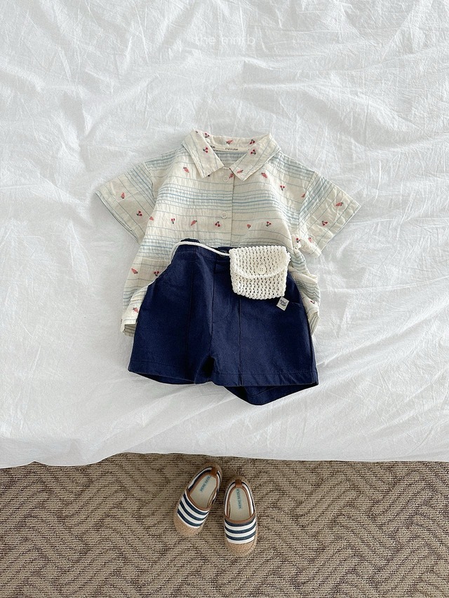 〘予約〙minirobe / multi Short-sleeve Shirt