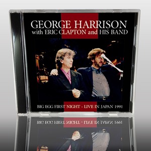 NEW GEORGE HARRISON with ERIC CLAPTON - BIG EGG FIRST NIGHT LIVE IN JAPAN   2CDR 　Free Shipping  Japan Tour