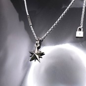 10P STAR #1 NECKLACE with GODSIZE® I.D. TAG / 10ピークススター #1 ネックレス ゴッドサイズ® I.D.タグ