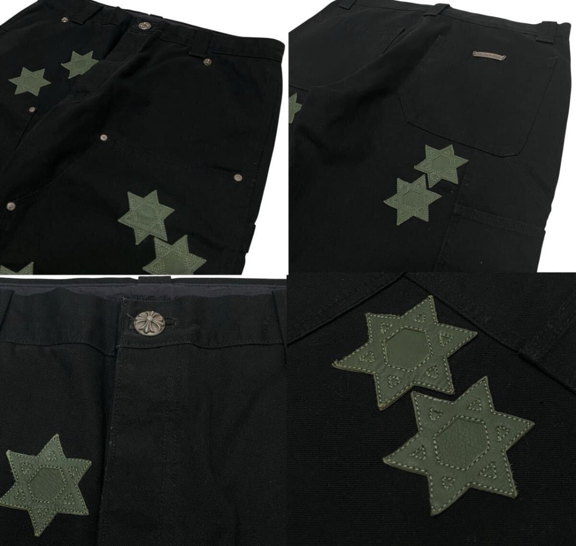 CHROME HEARTS クロムハーツ クロスパッチ CROSS DAVID PATCH