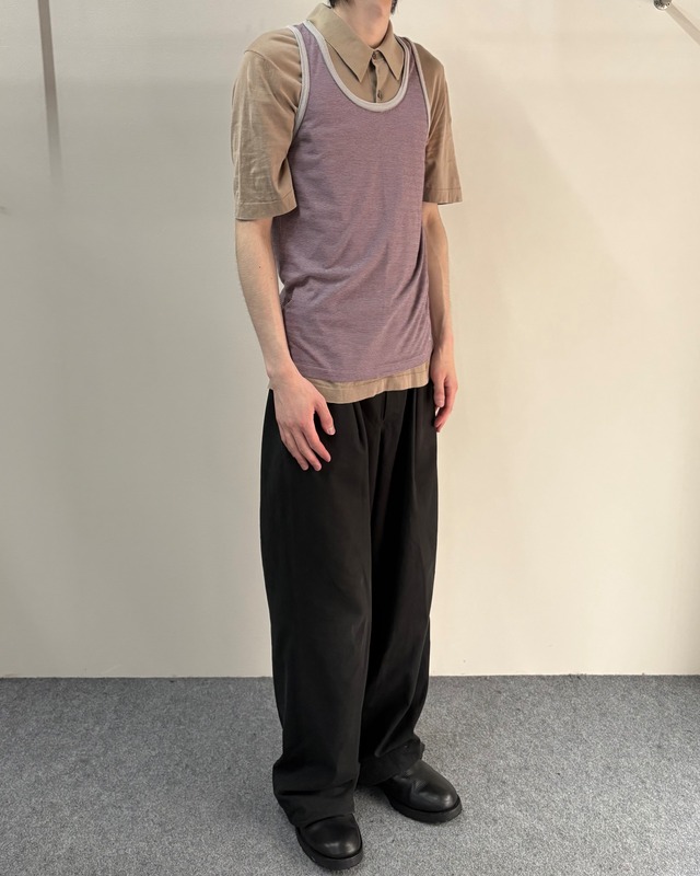 【Louis Vuitton】border tank top