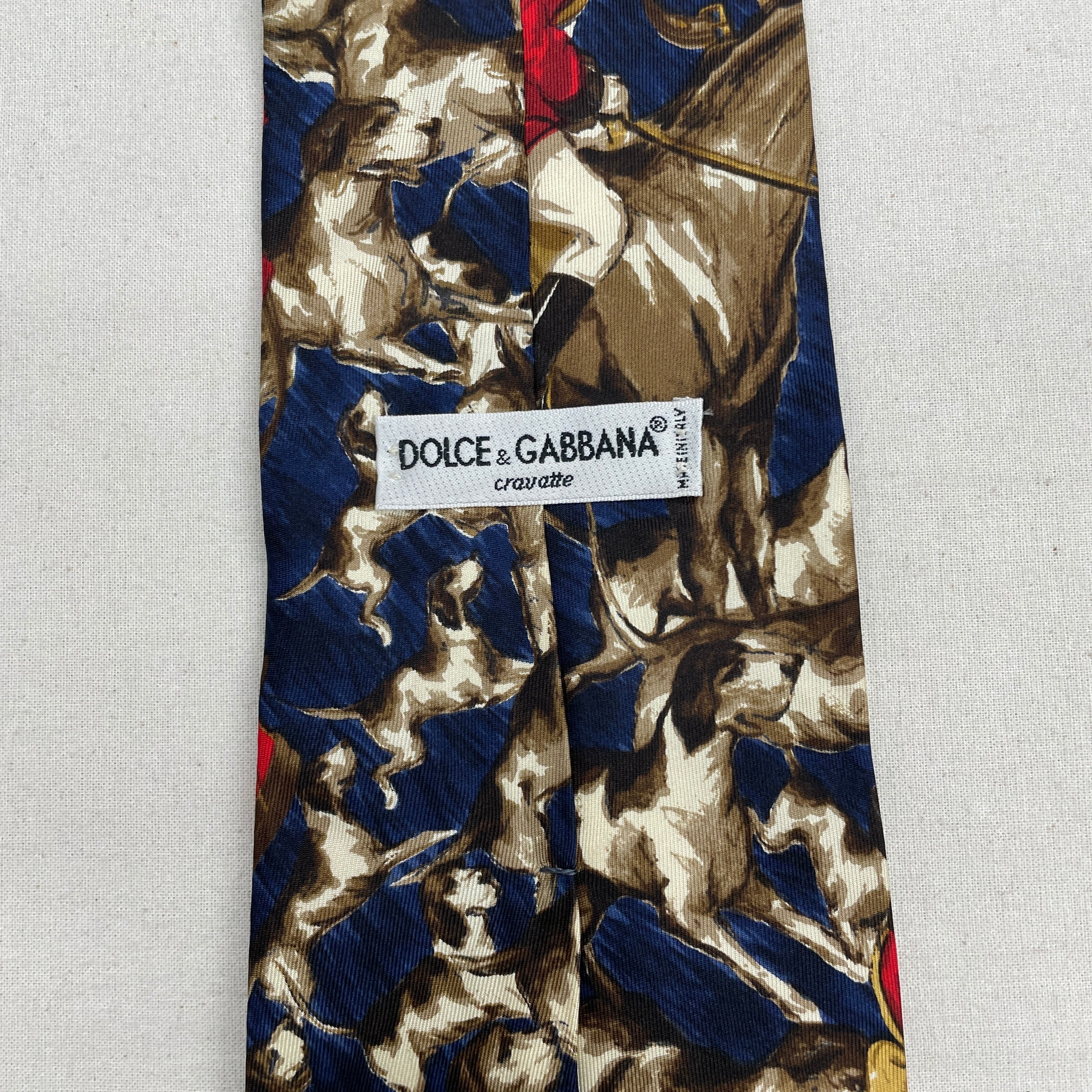 DOLCE &GABBANA】necktie ドルチェ アンド ガッバーナ 総柄ネクタイ