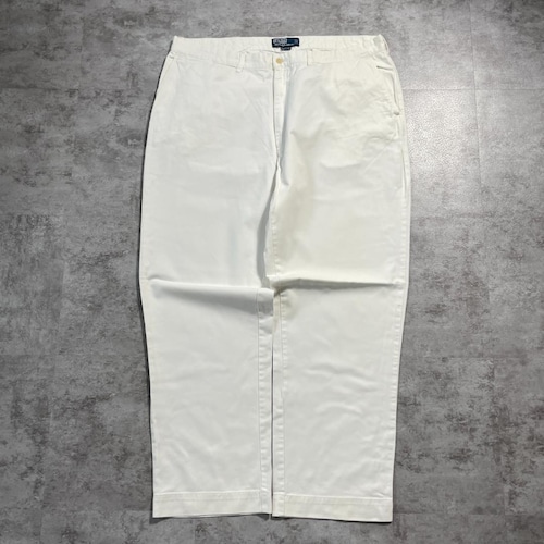 90-00s Ralph Lauren 40/30 ホワイトパンツ