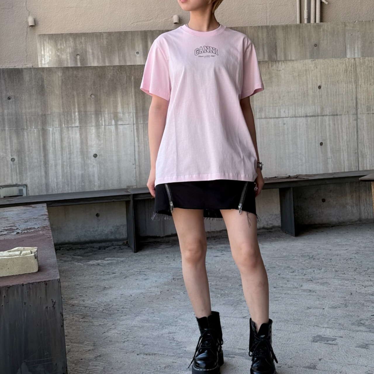 【GANNI】Essentials tee - 10