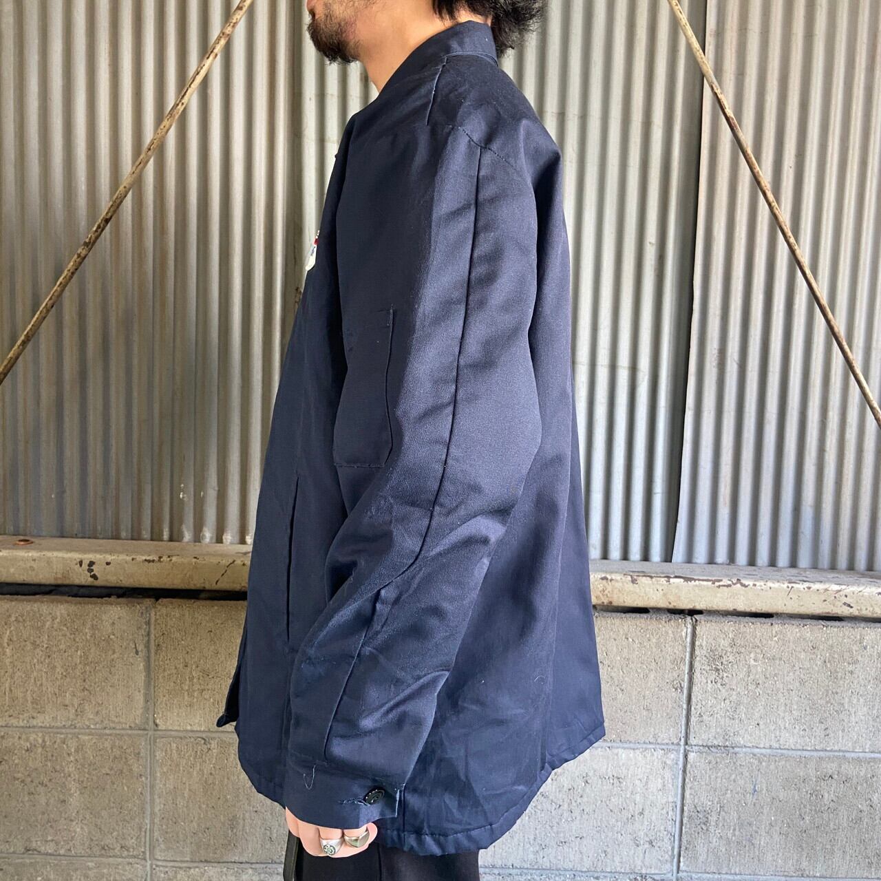 CINTAS 企業ロゴ ワッペン ワークジャケット メンズXL相当 古着