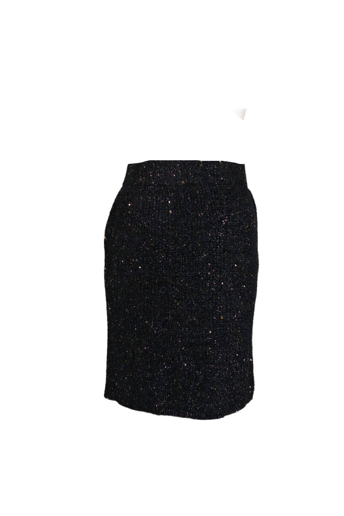 24AW】BELPER SPANGLE KNIT SKIRT (BLACK) 2121-1324 | Pay ID