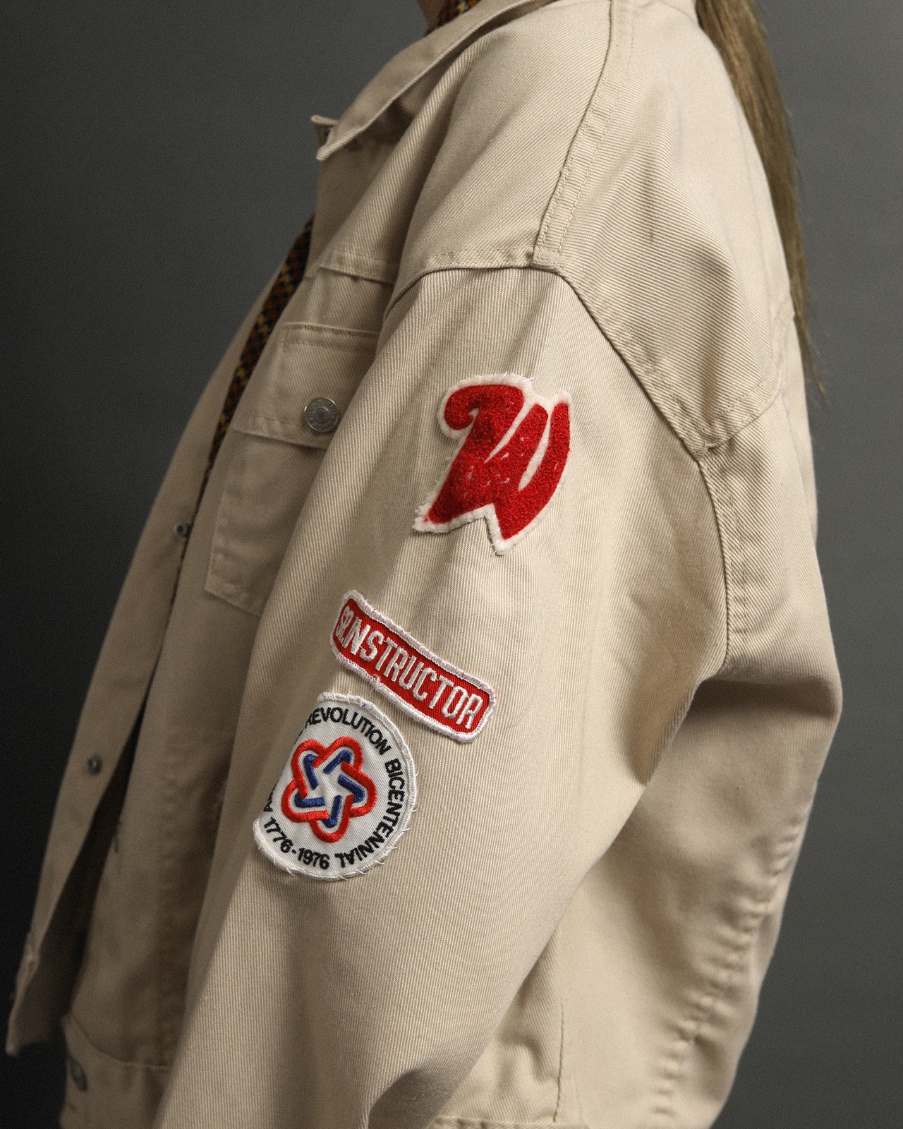 1970's Ranch Craft / Patched Trucker Jacket