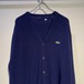 LACOSTE used kint cardigan SIZE:-