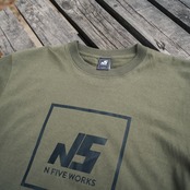 N5 ロゴTシャツ 半袖 カーキ