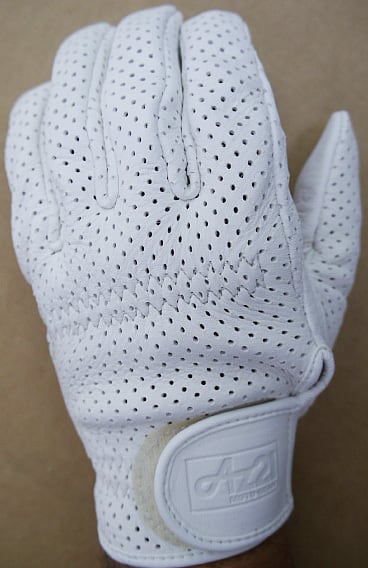 R-20本革ﾒｯｼｭｽﾄﾚｯﾁショートグローブ | AZ21