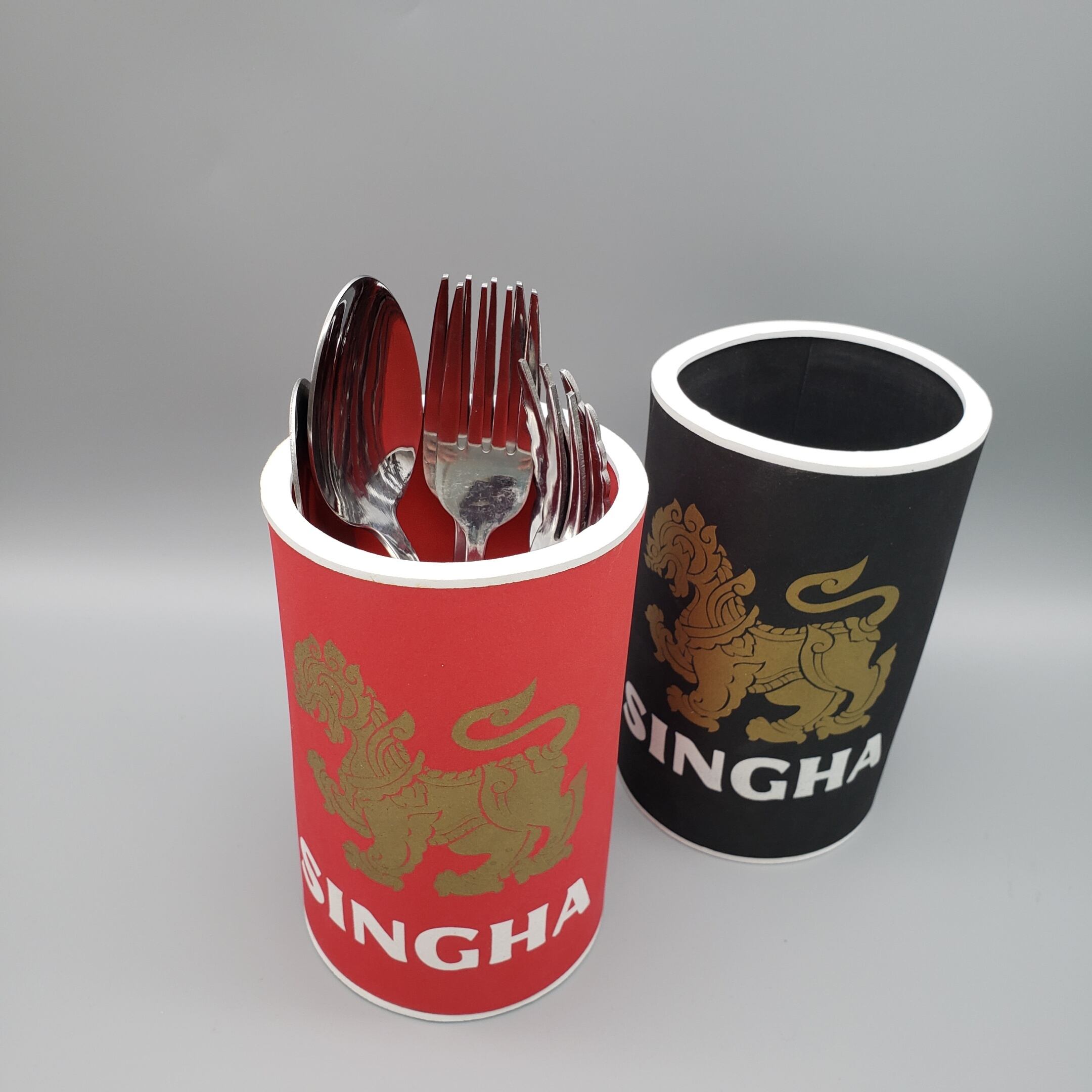 タイ雑貨☆保冷瓶ホルダー☆瓶ビールクーラー☆SHIGHA（シンハー