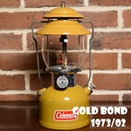 コールマン 200A 1973年2月製造 ゴールドボンド GOLDBOND COLEMAN 完全オリジナル 美品