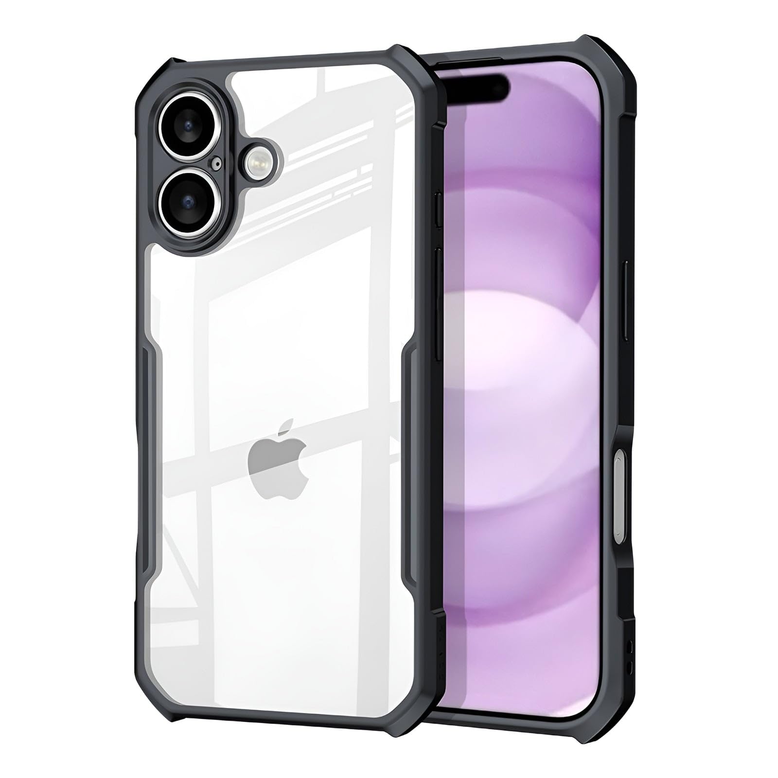 Voltup スマホケース iPhone 17 専用 SGS認証 耐衝撃 透明 バックパネル 黄ばみ防止