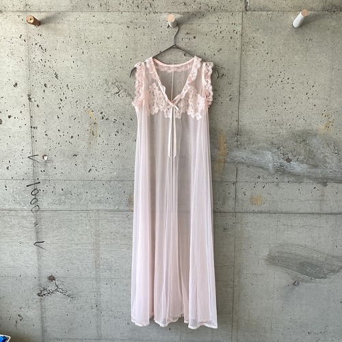 pink lingerie dress
