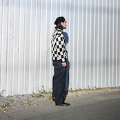 OLDJOE(オールドジョー)ハンドクロシェ編み ハバナシャツコーディネート