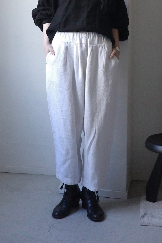 Whiteread ホワイトリード / OTERRO TROUSERS (NATURAL)