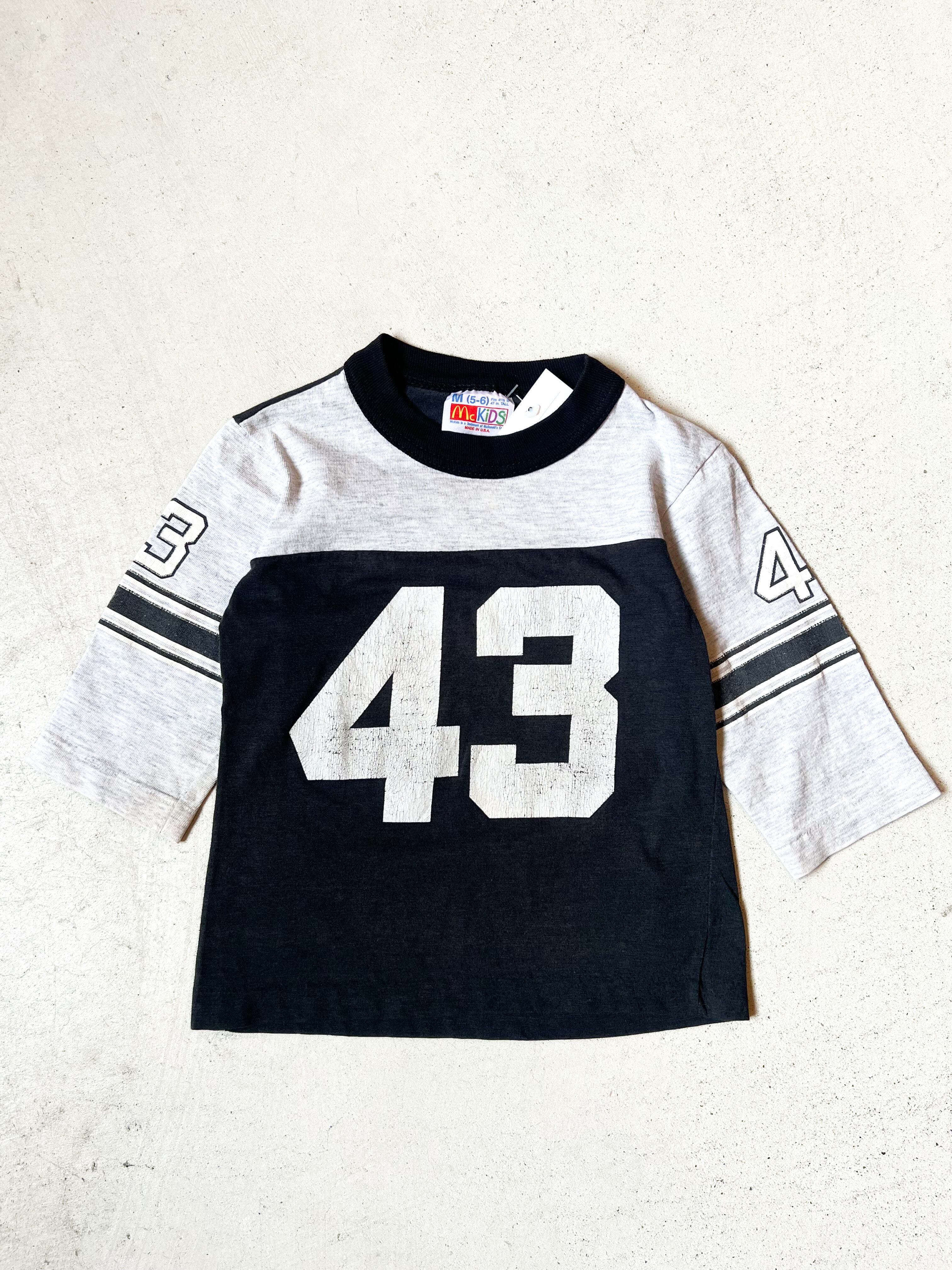 【110cm】VINTAGE 90'S マックキッズ 7分袖Tシャツ【9880】