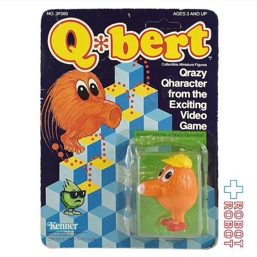 ケナー Q*bert キューバート PVCフィギュア ピッチャー 未開封