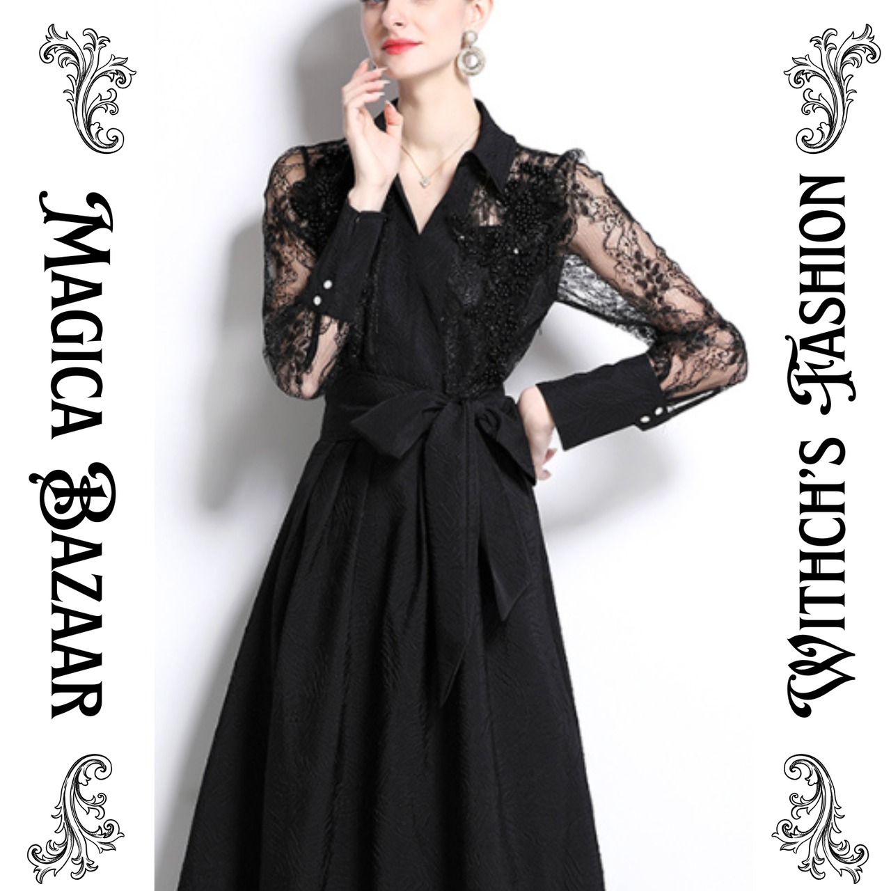 ウィキッドリー・エレガント　魔女のドレス　M25212