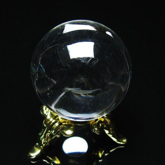 水晶 丸玉 23mm 一点物 おまかせ便 141-7670