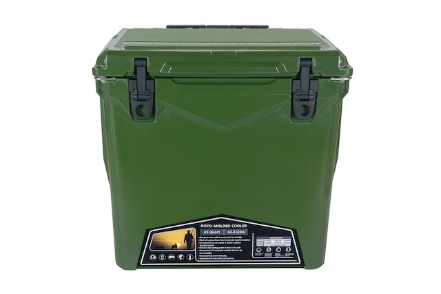 pegoo Hard Cooler Box TOW(ｸｰﾗｰﾎﾞｯｸｽ ﾀｲﾔ付き) 45QT AG