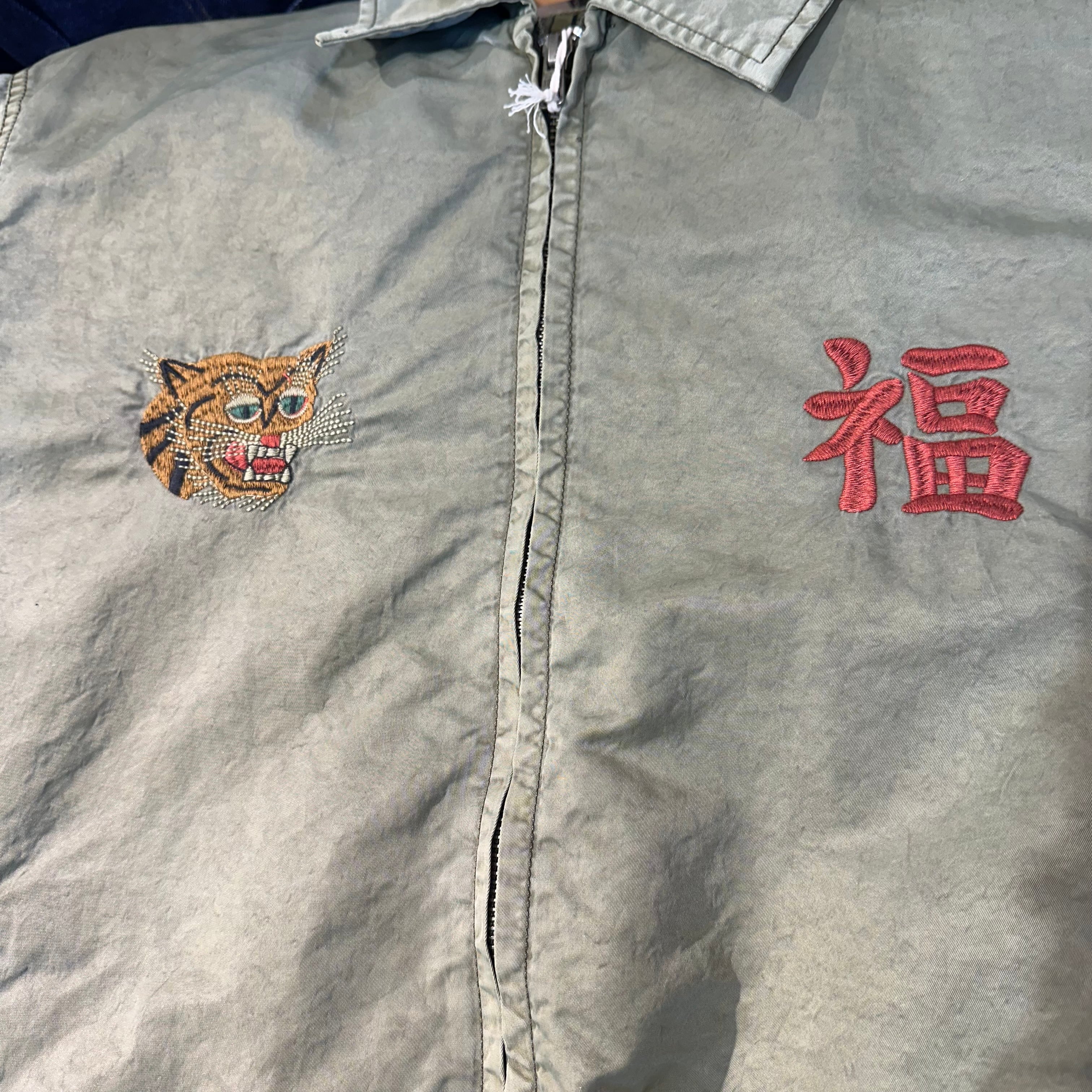 HOUSTON/ヒューストン 51570 PIGMENT NYLON VIETNAM JACKET