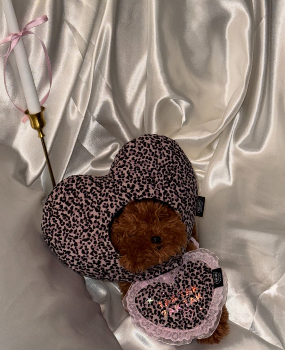 予約【tak!tak!tak!tak!】Love&Wild Leopard Series (Heart Hat)