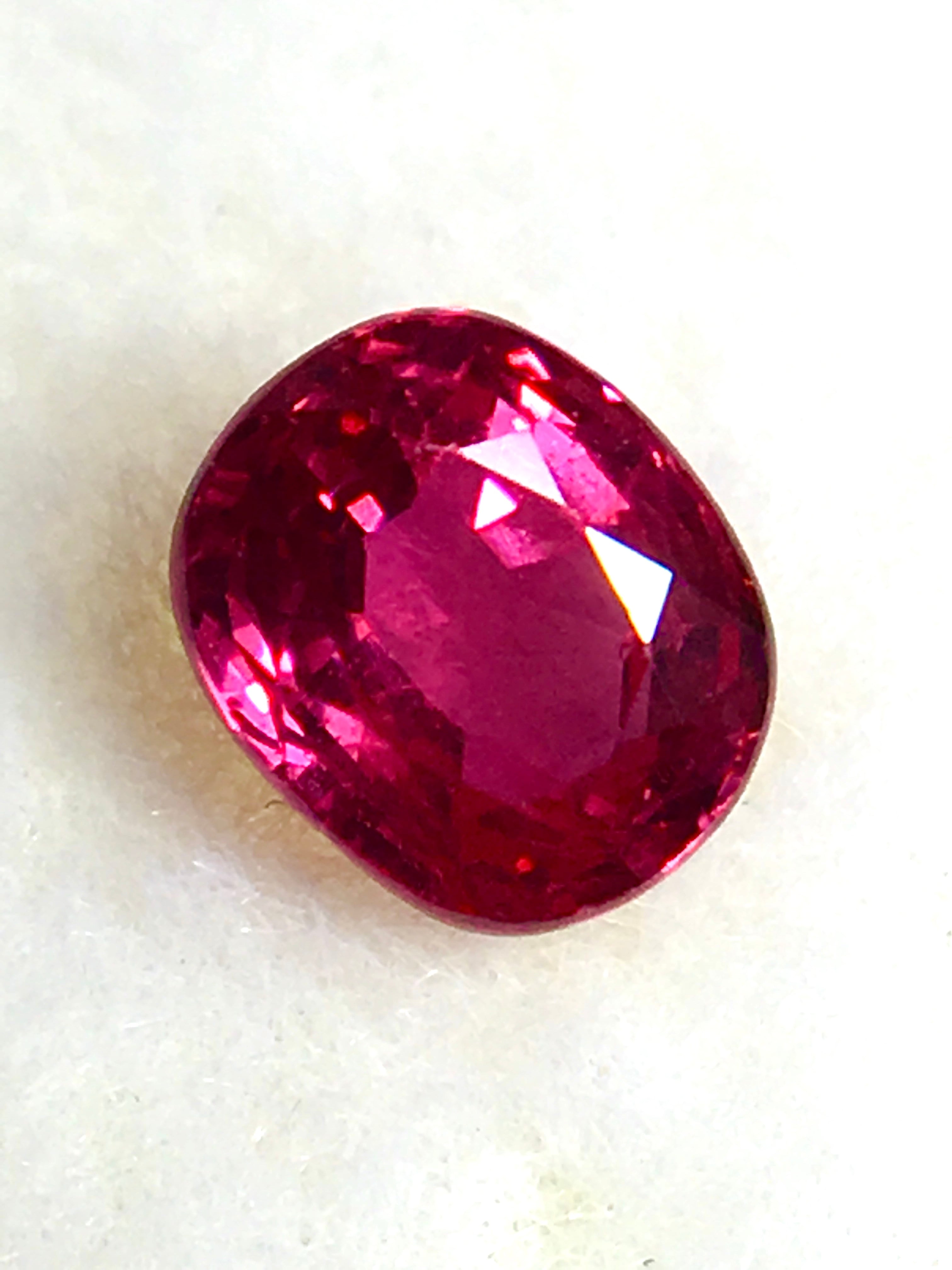 深く妖艶な紅色 0.3ct UP 天然 ルビー ルース | Frederick’s Gems&Jewelry powered by BASE