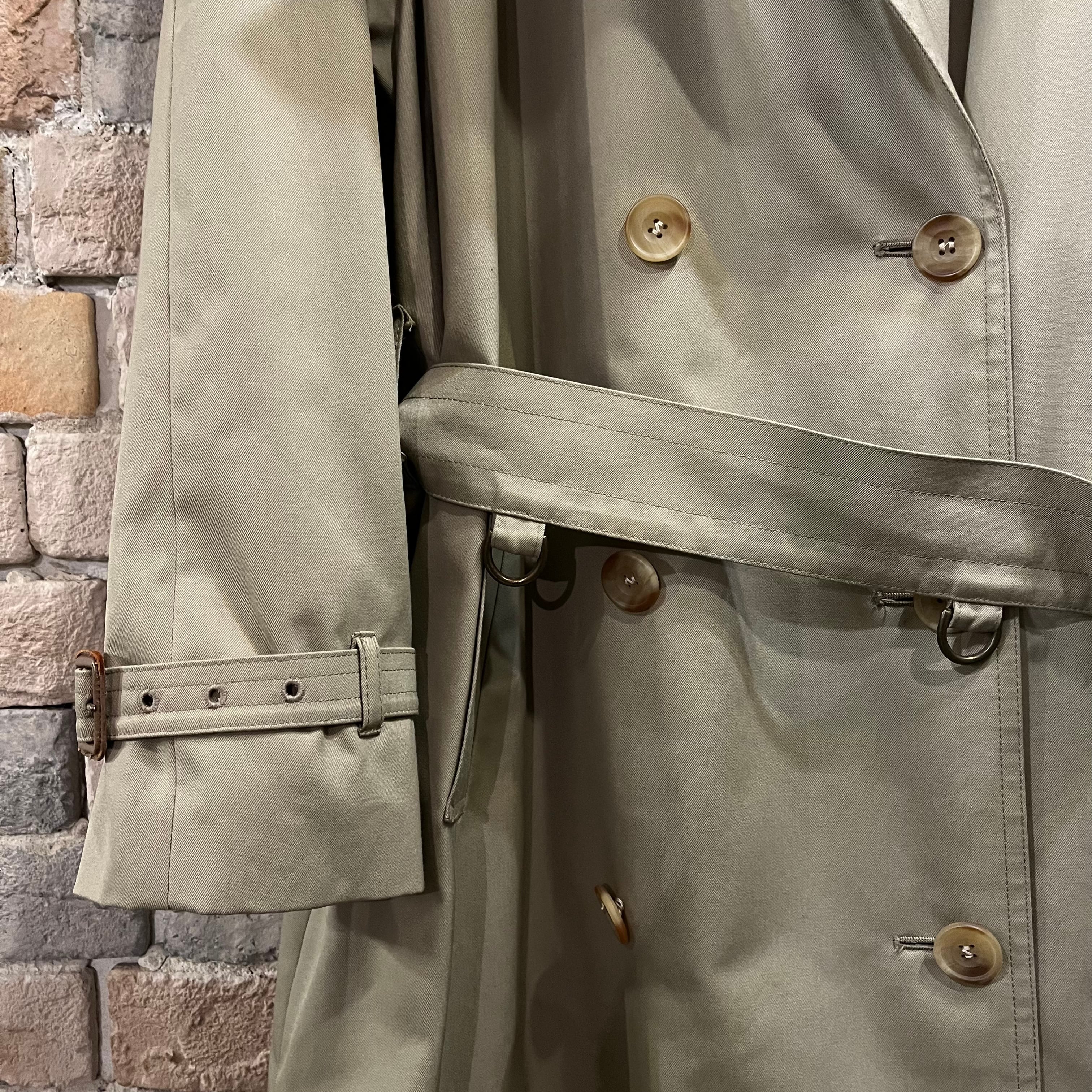 aquascutum “ladies trench coat” size8 アクアスキュータム 英国製