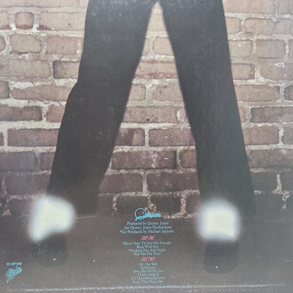Michael Jackson / Off The Wall [25?3P-149] - 画像2