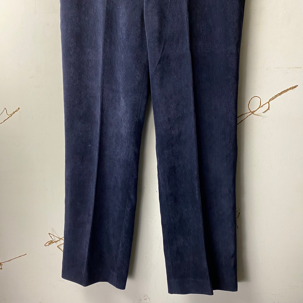 vintage GIORGIO ARMANI navy corduroy pants