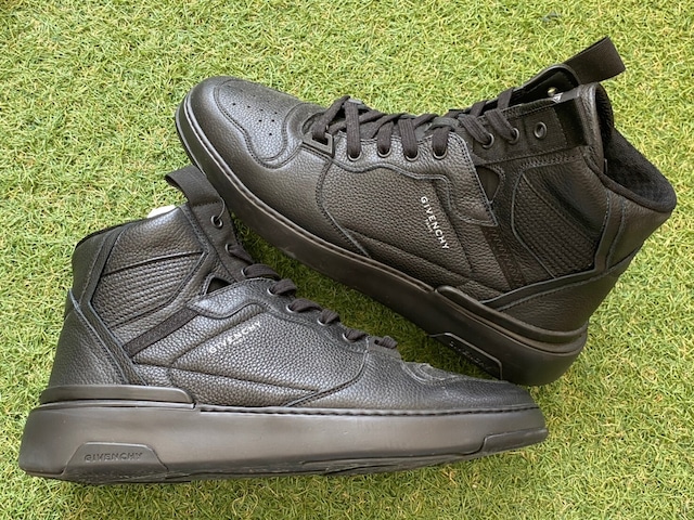 GIVENCHY WING HIGH SNEAKER BLACK 44 27215
