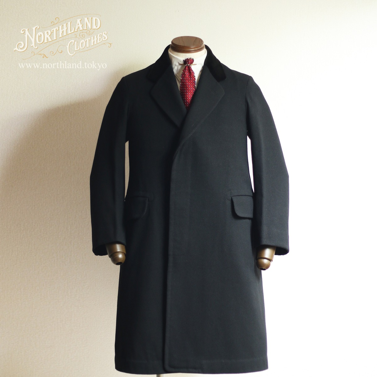 SOLD】1930年代 ヴィンテージ チェスターコート 日本製 シングル 