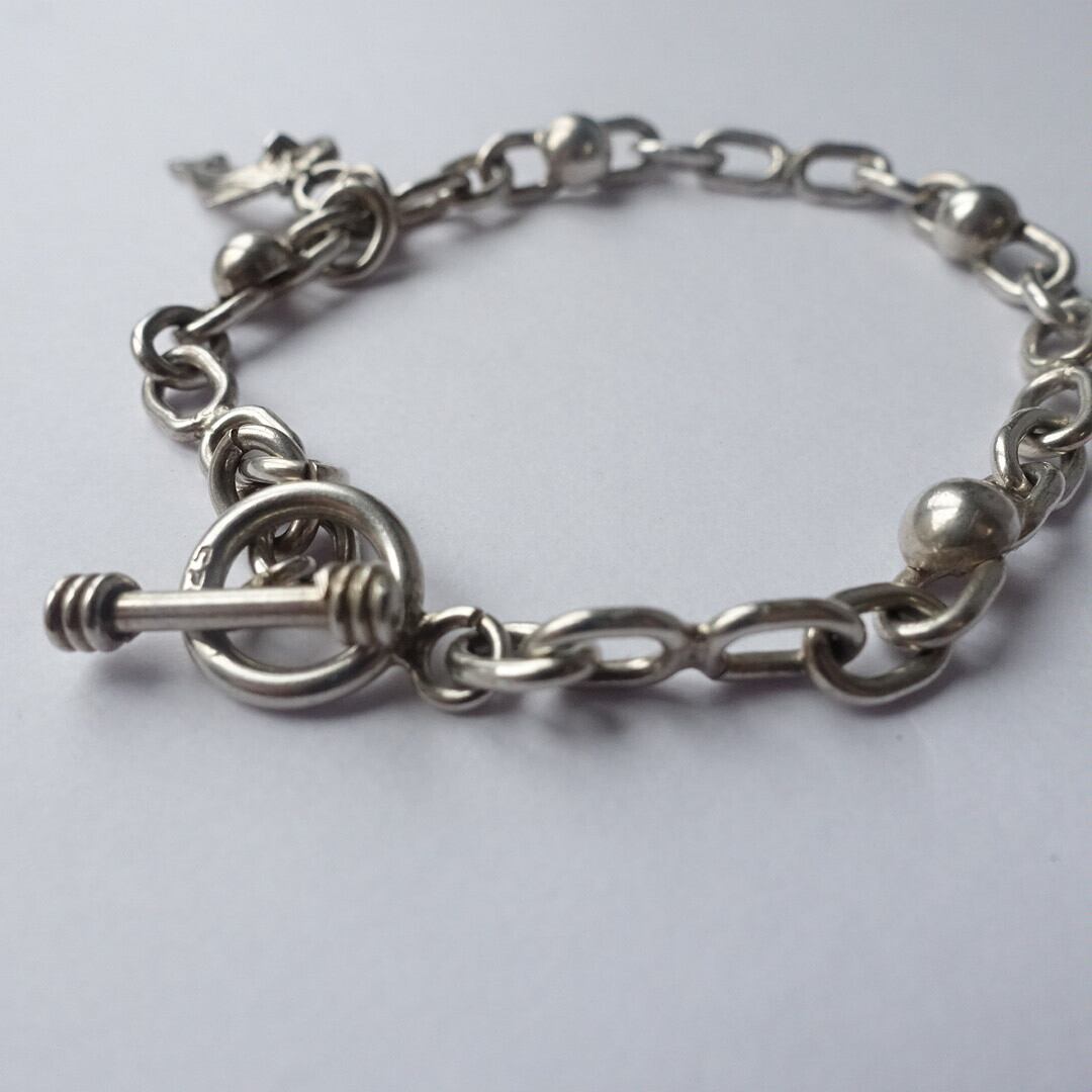 Vintage silver dolphin toggle Bracelet / ヴィンテージシルバー 