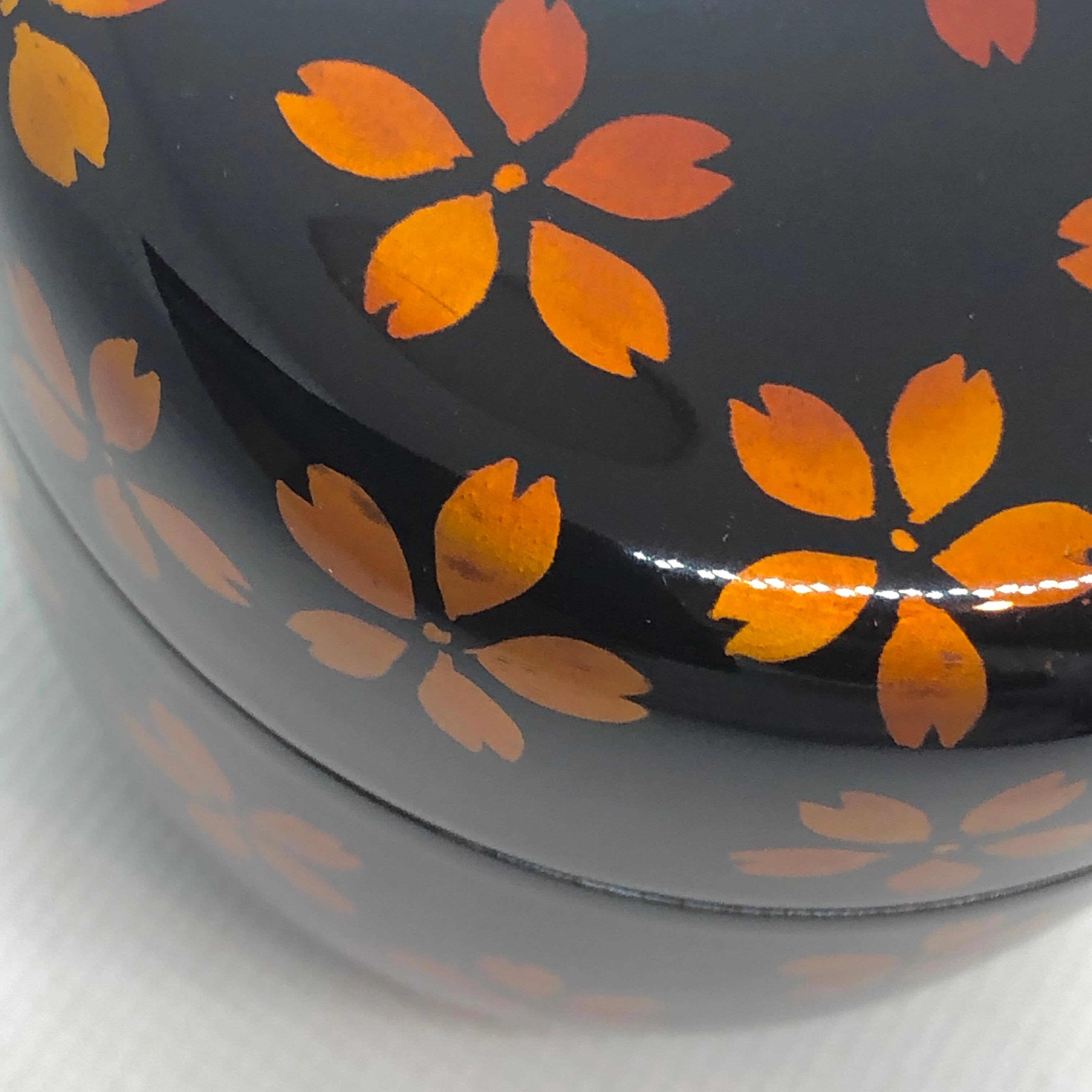 白檀塗 桜 大棗 | 花器茶道具専門店 いたくら