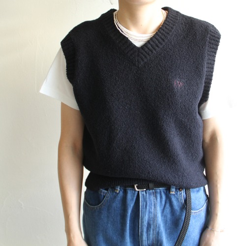 PHEENY【womens 】loop yarn knit vest