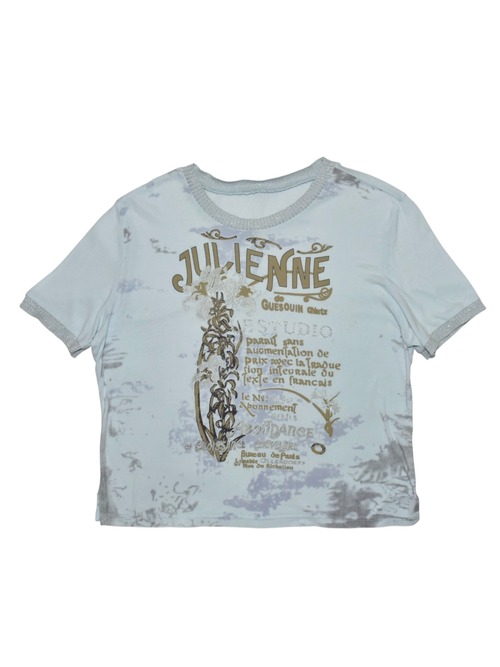 DoReMi Unique Series – Sparkle Rib Graphic Tee