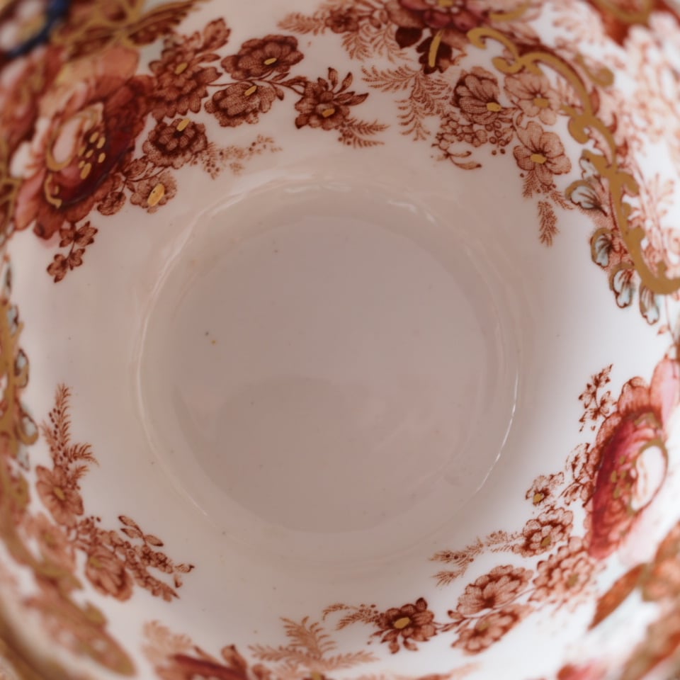 英国アンティーク サミュエルラドフォード イマリフラワー トリオA